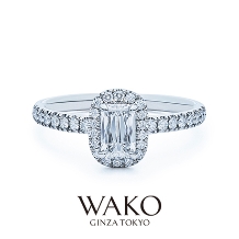 和光ブライダルブティックギンザ:【アショカカットの目を引く美しい輝き】手元に洗練された雰囲気を演出