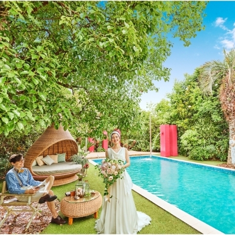 ＡＬＴＡＶＩＳＴＡ　ＧＡＲＤＥＮ（アルタビスタ　ガーデン）：＼AM限定特典有／非日常リゾート空間★W本番直前のリアル体験