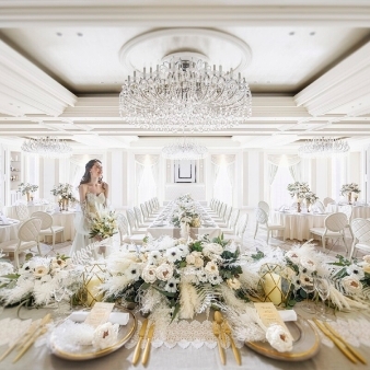 結婚式場：残▲ドレス3着＆150万特典*花嫁体験×和牛試食*最大Amazon1.5万