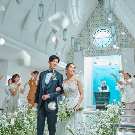 THE MARCUS SQUARE KOBE　（ザ マーカススクエア 神戸）：GW限定【ギフト10万&180万特典】憧れ純白チャペル×5万8品試食