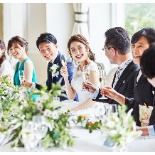 セントアクアチャペル大阪:【10名35万円】挙式＋会食　＼家族挙式ならお任せ！／感謝を伝える結婚式　少人数会食プラン♪