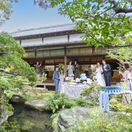 ＨＡＴＳＵＮＥＹＡ　ＧＡＲＤＥＮ　～since 1868 KAWAGOE～：【157年の品格×雰囲気◎】挙式等62万優待◆牛フィレ試食＆貸切W