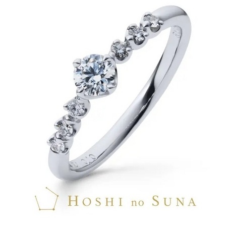 EVANS bridal 旭川本店（エヴァンスブライダル）:【プロポーズにおすすめ】星の砂／ミラ★上品＋可愛らしさ＋キラキラ【EVANS】