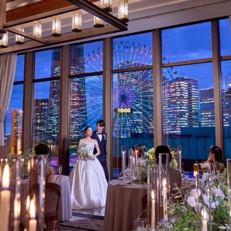 ＴＨＥ　ＧＲＡＮＤ　ＯＲＩＥＮＴＡＬ　ＭＩＮＡＴＯＭＩＲＡＩ （グランドオリエンタル みなとみらい）：必見＼100万球イルミ／選ばれた夜に叶う上質ナイトウェディング