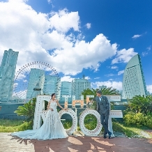 ＴＨＥ　ＧＲＡＮＤ　ＯＲＩＥＮＴＡＬ　ＭＩＮＡＴＯＭＩＲＡＩ （グランドオリエンタル みなとみらい）:【先行予約*27年7月～9月】青空×緑×海に包まれた*みなとみらい絶景贅沢リゾートウェディング