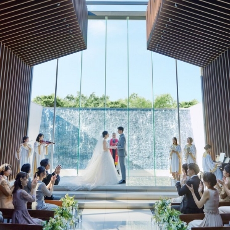 ザ・リーヴス　プレミアムテラス：【当館予約数No.1】光溢れる感動挙式×和牛試食×BIG特典