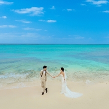 ラソール シー リゾート シエール教会/チュチュリゾートウェディング:【フォト】\衣裳22万円分つき/データのみシンプルプラン<チャペル&ビーチ撮影>: