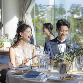Ｔ’ＳＵＫＩ　ｓｕｒ　ｌａ　ｍｅｒ（ツキ　シュール　ラ　メール）：《少人数婚も人気》ミシュラン試食付*海×美食のファミリーＷ