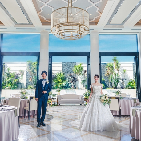 THE　LUXSCENA（ザ・ラグシエナ）：【2件目以降の方に◎】貸切会場見学×絶品試食＆ドレス試着