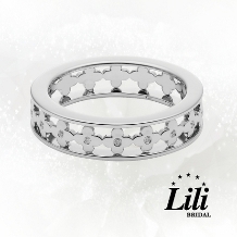 DIYARTH（ディヤース）:【DIYARTH】リリー＆オーキディアダイヤモンドモチーフの結婚指輪