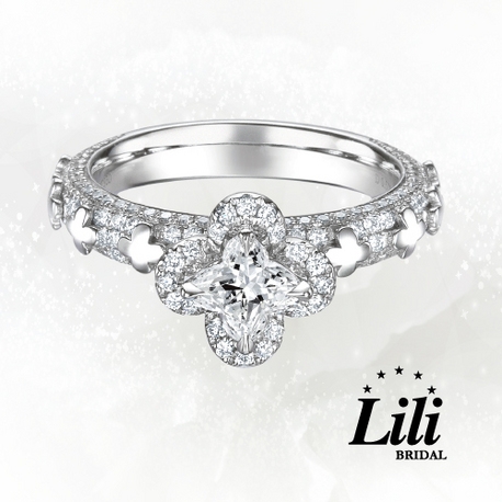 DIYARTH（ディヤース）:【DIYARTH】贅沢なカッティングのリリーダイヤモンドの婚約指輪
