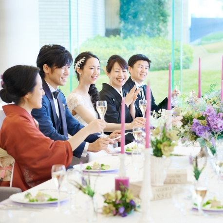 ＮＡＧＡＮＯ ＴＡＭＡＨＩＭＥＤＥＮ（長野玉姫殿）：【少人数*アットホームW】家族で叶える感動挙式×本格大聖堂