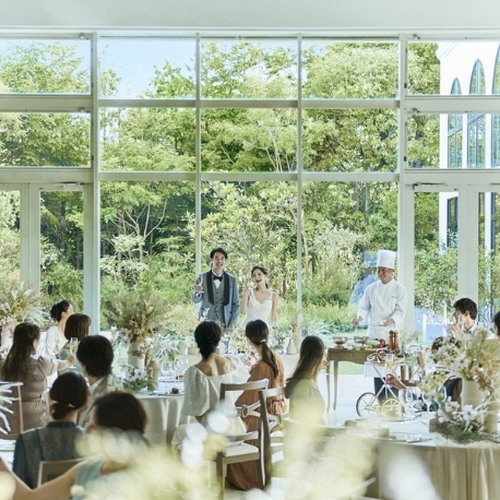 ＴＨＥ　ＳＥＡＳＯＮ’Ｓ（ザ・シーズンズ）：【年始Premium*試食付】緑溢れるガーデン×挙式×貸切体験