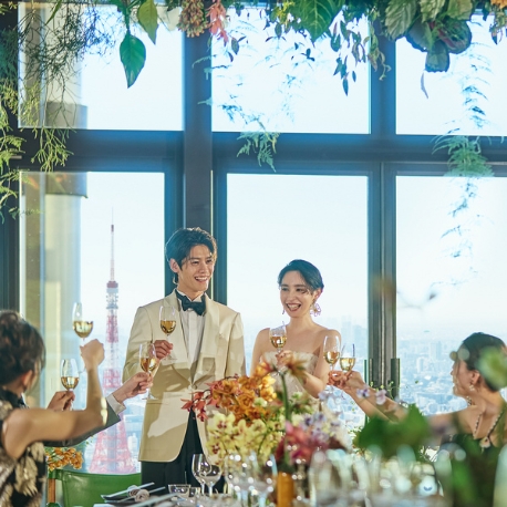 アンダーズ 東京（Andaz Tokyo）：【2泊宿泊特典付】絶景の披露宴会場見学×スイーツ試食付フェア