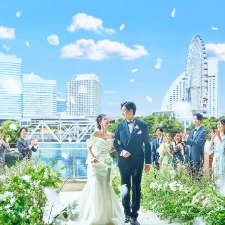 ノートルダム横浜みなとみらい：連休ラストSP＼オーシャンビュー感動挙式／4万試食*憧れ花嫁体験