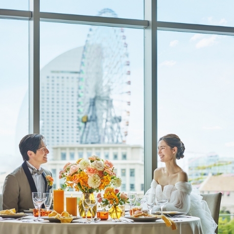 ノートルダム横浜みなとみらい：＼初見学1万ギフト◎／感動挙式×美食*結婚式ファーストステップ