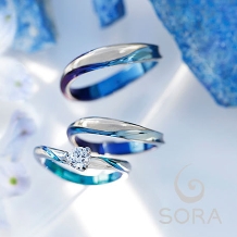 ETERNAL FIRST DIAMOND:20色のカラーバリエーションから選べる人気の結婚指輪【SORA】ガンガ