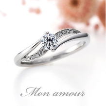 ETERNAL FIRST DIAMOND:ずっと愛され続ける王道なシンプルな結婚指輪【モナムール】ブルースター