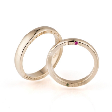 ETERNAL FIRST DIAMOND:オーダーメイドでふたりで作っていく結婚指輪 育てるリング【フォルテ】ピュルテ