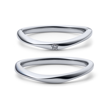 結婚指輪といえばシンプル1粒ダイヤモンドのデザイン【星の砂 】シリウス