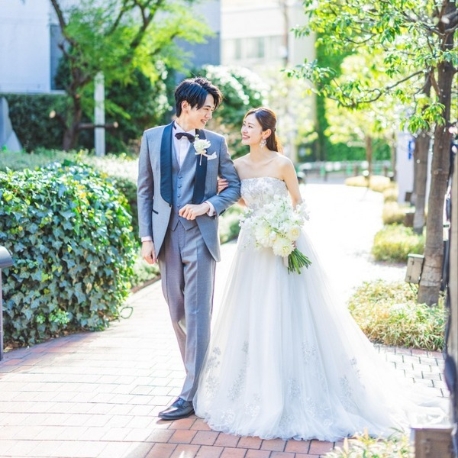 ル・ミディ ひらまつ：＜ドレス＆タキシードでシンプルに＞フォト×会食◆６名50万円◆