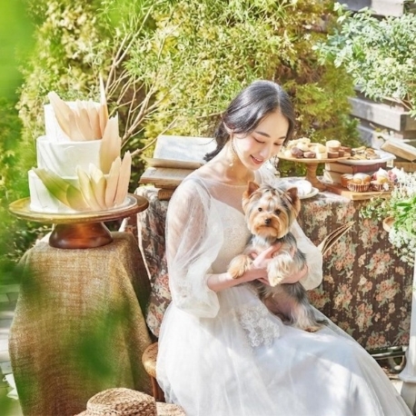 ブライマリーコート：【愛犬と叶えるW】大切なペットと一緒に憧れの貸切W体験