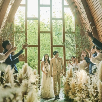 結婚式場：残2*イチオシ＼挙式0円／森のチャペル★試食＆試着&amp;来館6万特典