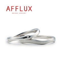 Gran-D (グランディー):【AFFLUX/マリブ】無料メンテナンスが充実。着け心地のよいウェーブの結婚指輪