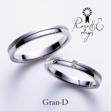 【RosettE days／ポンポーソ】ペア13万円台。存在感のある鍛造結婚指輪