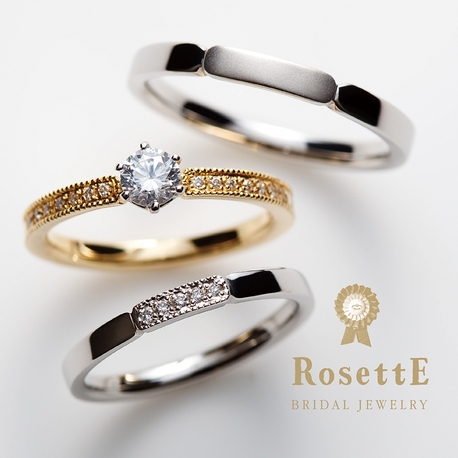 お洒落で可愛い婚約指輪 Rosette 木立ち Gran D グランディー ゼクシィ