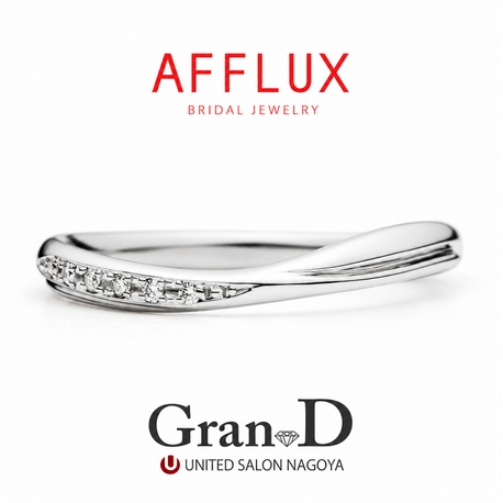 Gran-D (グランディー):【AFFLUX/プレイリー】無料メンテナンスが充実。なめらかな着け心地の結婚指輪