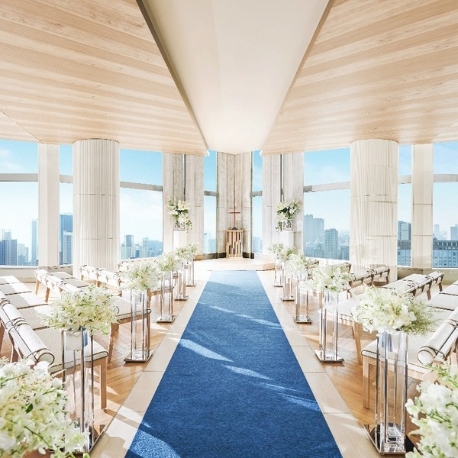 セントアクアチャペル品川：《少人数W×上質ホテル》110ｍの絶景パノラマチャペル見学会