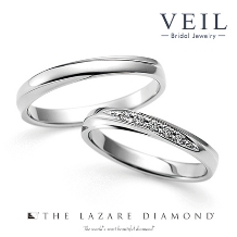 ラザールダイヤモンド/柔らかな曲線美が品良く馴染むデザイン