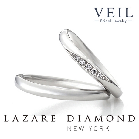 ＶＥＩＬ（ヴェール）:指にフィットするナチュラルなウェーブリング