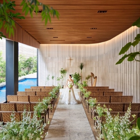 THE TENDER HOUSE（ザ テンダーハウス）：《平日BIG》特選牛×真鯛など10品試食＆緑のチャペル全館ALL体験