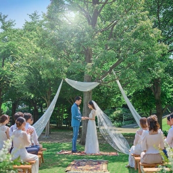 結婚式場：【今季BIG】4万相当の絶品豪華コース試食＆海外風ガーデンW体験