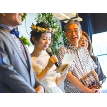 ＪＡＭ　ＯＲＣＨＥＳＴＲＡ:2部制対応【フォト婚&お食事会&2次会】衣装&ヘアメイク付き！
