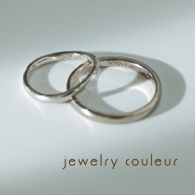 手づくり指輪工房　jewelry couleur（ジュエリークルール）:【オーダー】制作体験のリングを使って◆ふたりの歴史を感じられる結婚指輪_064