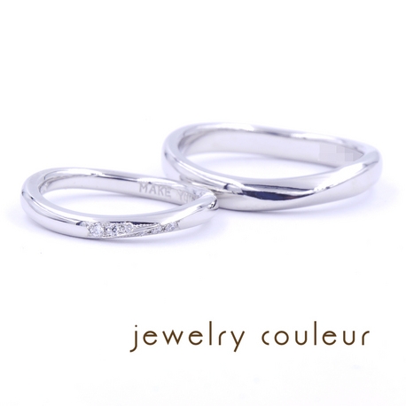 手づくり指輪工房　jewelry couleur（ジュエリークルール）:シンプルなデザインにこだわりを重ねた婚約結婚指輪_087