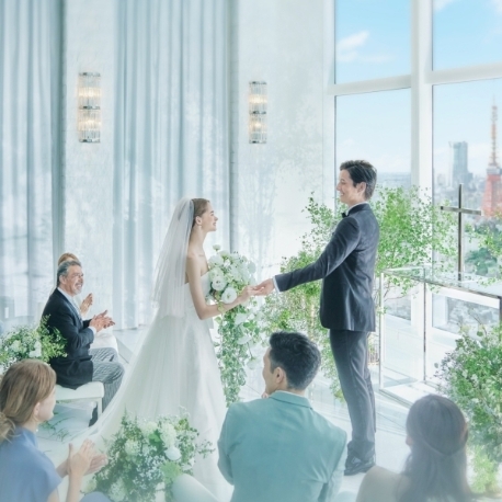 ルミヴェール　ＴＯＫＹＯ（ＬＵＭＩＶＥＩＬ　ＴＯＫＹＯ）：【豪華10大特典付】絶景チャペル体験×演出体験×絶品試食