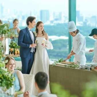 結婚式場：残▲年1BIG*眺望×ウェルカムパーティー体験｜試食＆4.2万GIFT