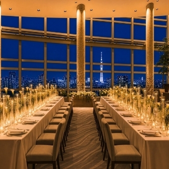結婚式場：【連休Premium*Amazon等4.2万】New*215m絶景ビュー＆三ツ星試食