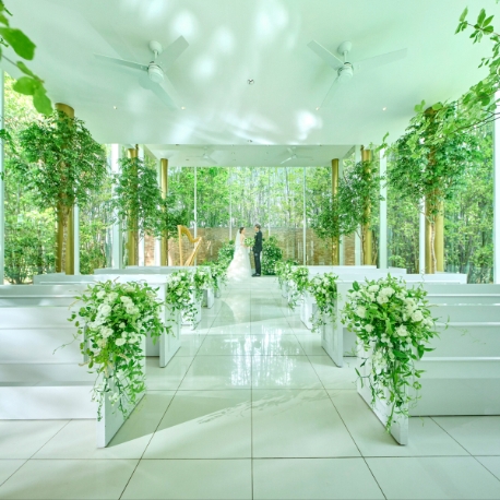 ラヴィス・ヴィラ・スイート：【森の中に佇むチャペル＊貸切邸宅】リニューアル特典＆試食付