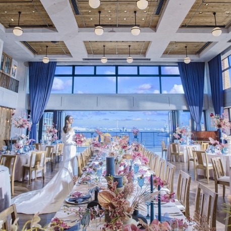 ニーズみなとみらい VERANDA by T&G WEDDING (旧 ベイサイド迎賓館ベランダ)：【お盆限定*ギフト1万＆最大150万優待】邸宅貸切×豪華試食