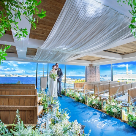 BAYSIDE GEIHINKAN VERANDA minatomirai：＼日曜BIG*最大150万優待／特選牛試食×チャペル体験×全館見学