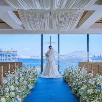 結婚式場：当館人気No1！150万優待絶景チャペル×豪華コース試食体験