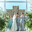結婚式場：【豪華カタログ等6万×150万優待】緑×花チャペル体験×衣装見学