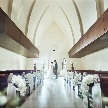 結婚式場:残2*AM来館&初見学2万ギフト\温もり感じる本格教会/試食