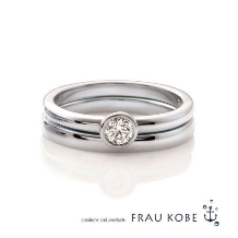 FRAU KOBE JAPAN 香川高松店(フラウ コウベ ジャパン 香川高松店):心地よいナチュラルな指輪’コンフォータブルストレート’
