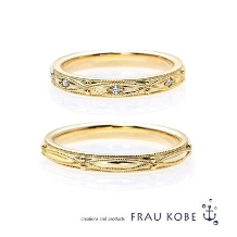 FRAU KOBE JAPAN 香川高松店(フラウ コウベ ジャパン 香川高松店):チャーチ'アーチ トゥー ザ ヘブン' 教会建築がモチーフの結婚指輪